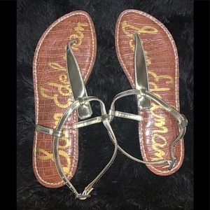 Sam Edelman gold sandal